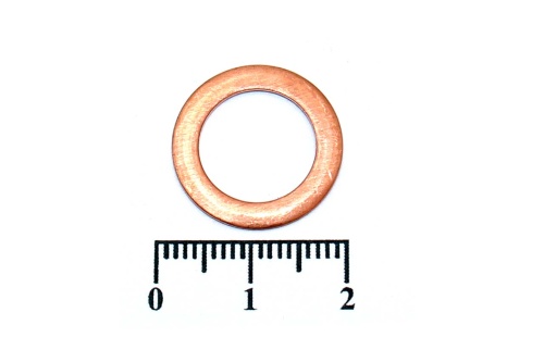 Шайба медная 12х18х0.5