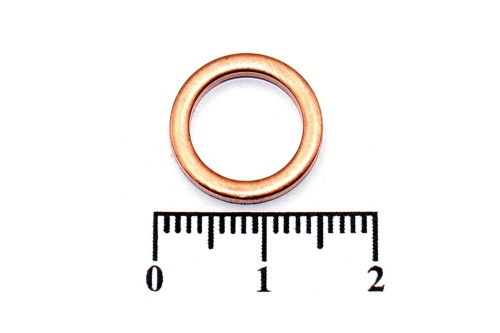 Шайба медная 10х14х2.0