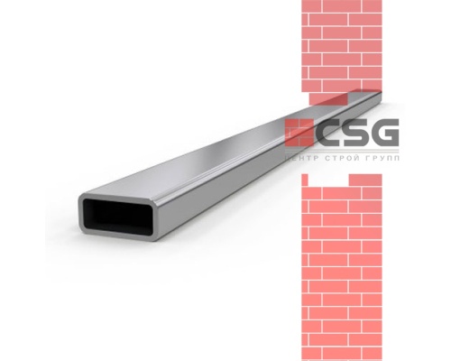 труба алюминиевая прямоугольная 80x60x4