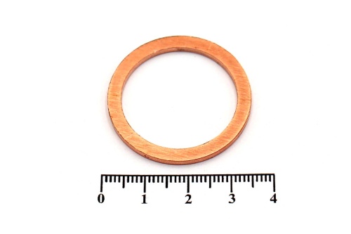 Шайба медная 27х34х2.0