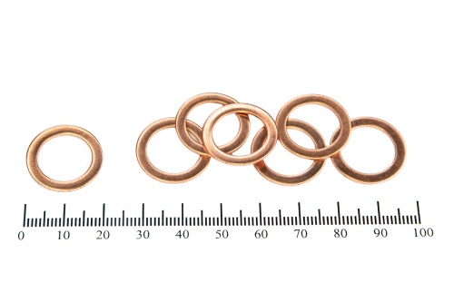 Шайба медная 14х20х1.0