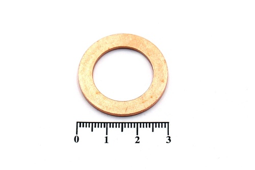 Шайба медная 20х30х2.0