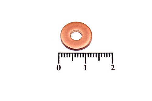 Шайба медная 4х12х1.5
